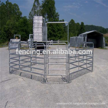 Steel tube livestock farm fence panel